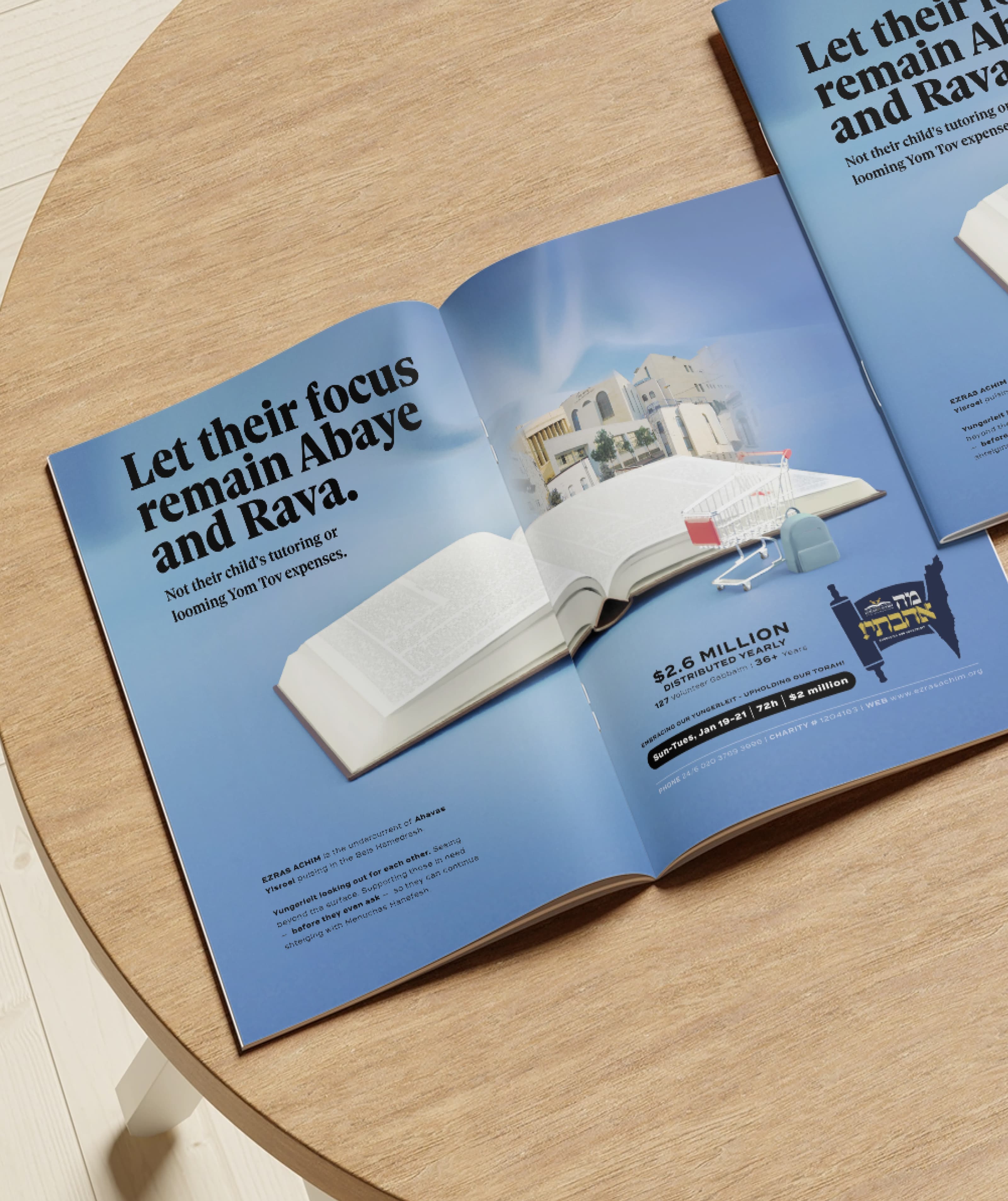 Ezras Achim campaign